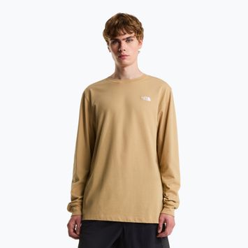 Maglia a maniche lunghe da trekking da uomo The North Face Evolution Simple Dome Regular khaki stone