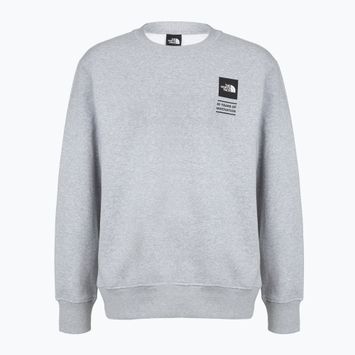 Felpa The North Face Celebration Relaxed Crew Graphic tnf light grey heather