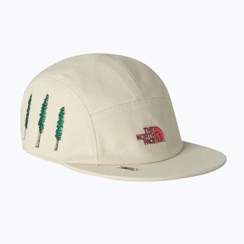 Cappellino da uomo The North Face Norm Camp white dune/raw undyed/graphics
