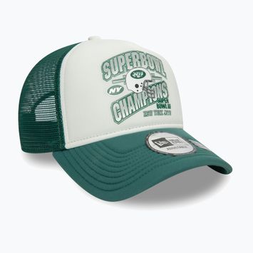 Cappello New Era Superbowl Trucker New York Jets verde med