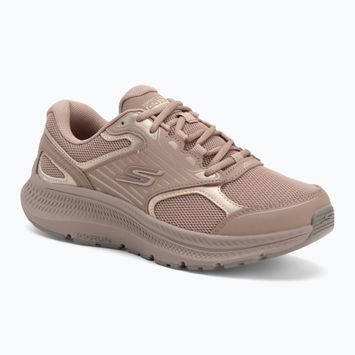 Scarpe da corsa SKECHERS Go Run Consistent 2.0 Advantage donna marrone chiaro