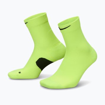 Calzini Nike Running Midweight Micro Crew Volt/Black/Black