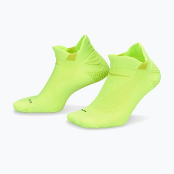 Calzini Nike Running Lightweight No-Show Volt/Bright Cactus/Black/Bright Cactus