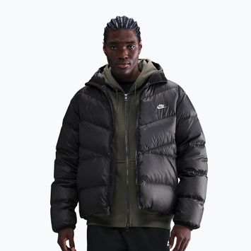 Piumino uomo Nike Windrunner black/black/white