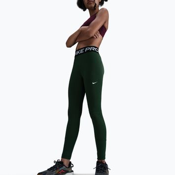 Leggings da bambino Nike Pro Dri-FIT fir/black/white