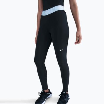Legginsy damskie Nike Pro 365 Tight black/celestine blue/white