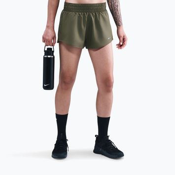 Pantaloncini da donna Nike One Dri-Fit 3" medium olive