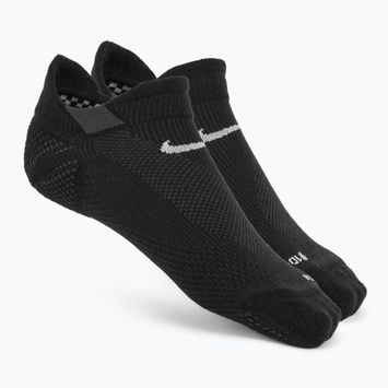 Calzini Nike Running No-Show Wool black/dark smoke grey/light smoke grey
