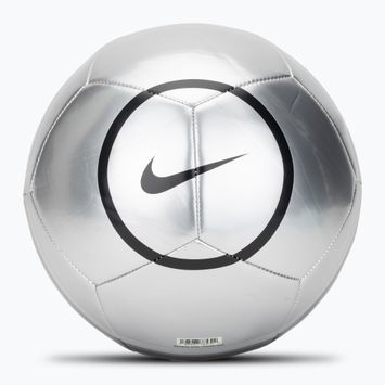 Pallone da calcio Nike Academy T90 Metallic '26 metallic silver/black/black taglia 4