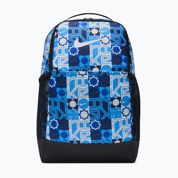 Zaino da allenamento Nike Brasilia 9.5 24 l university blue/black/white