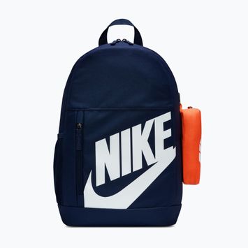 Zaino urbano per bambini Nike Elemental Shoebox 20 l midnight navy/orange/white