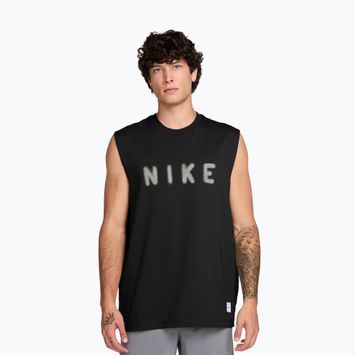 T-shirt uomo Nike Athletic Club Dri-Fit black/black
