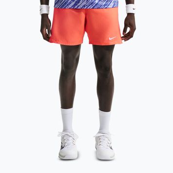 Pantaloncini da tennis uomo Nike Court Dri-Fit Victory 7" turf orange/white