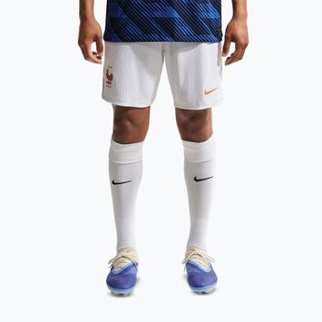 Pantaloncini da calcio da uomo Nike FFF 2026/27 Match Home white/metallic copper