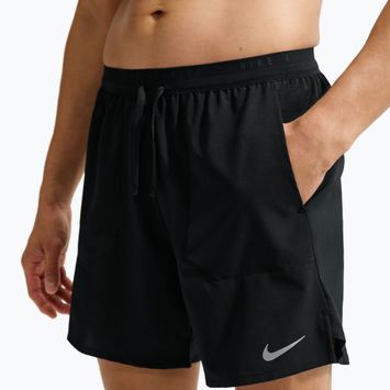 Pantaloncini da running da uomo Nike Stride Dri-Fit Brief-Lined 7" black