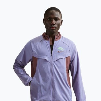 Giacca running uomo Nike Fly Nike Stride iron purple/tattoo