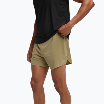 Pantaloncini da running da uomo HOKA Glide 5" wild mushroom