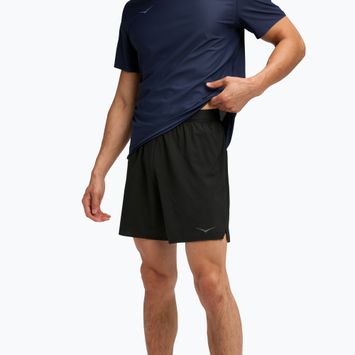 Pantaloncini da running da uomo HOKA Glide 7'' 2in1 black