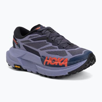 Scarpe da corsa da donna HOKA Mafate X berry jam/squid ink