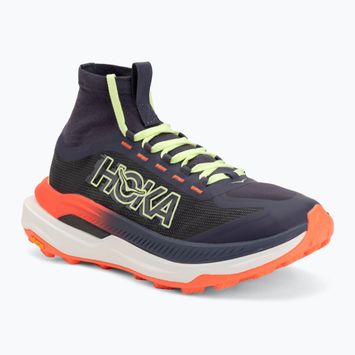 Scarpe da corsa da donna HOKA Tecton X 3 squid ink/neon lame