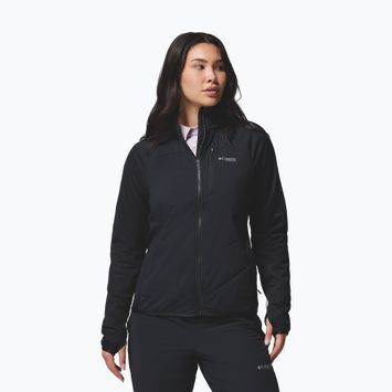 Giacca ibrida da donna Columbia Arctic Crest Hybrid Full Zip black