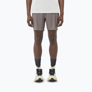 Pantaloncini da corsa uomo Salomon Sense Aero 7" iron