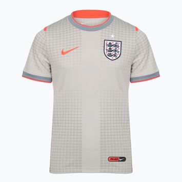 Maglietta da calcio per bambini Nike England Pre-Match pewter grey/bright crimson
