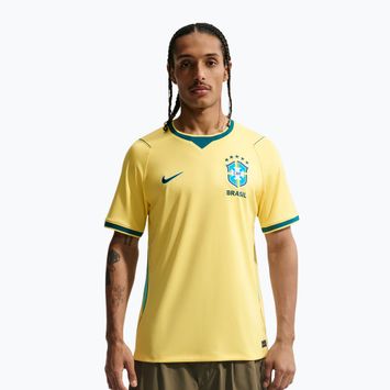 Maglietta da calcio da uomo Nike Brazil 2026 Stadium Home Soccer Replica canary/light menta/geode teal