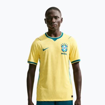 Maglietta da calcio da uomo Nike Brazil 2026/27 Match Home canary/light mint/geode teal