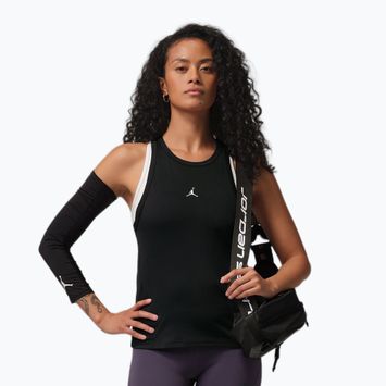Maglietta da donna Jordan Sport Essentials Dri-Fit Sleeveless Top nero/bianco