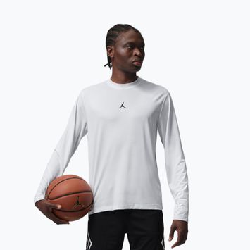 Maglia a maniche lunghe da uomo Jordan Sport Essentials Dri-Fit white