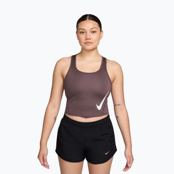 Maglia da running donna Nike Swoosh Run Dri-Fit tattoo/black/white