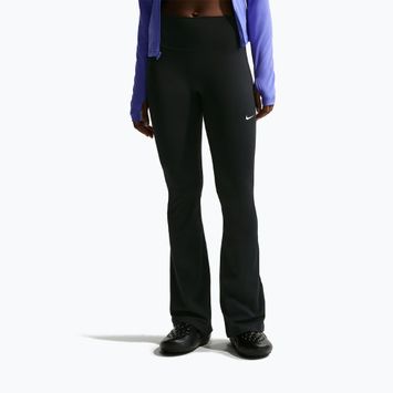 Leggings da donna Nike One High Waisted Flared black/white
