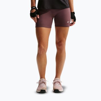 Pantaloncini da donna Nike One High-Waisted Biker 5" tattoo/white