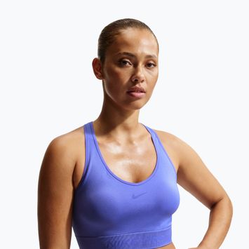T-shirt donna Nike Pro Seamless Dri-Fit Cropped sapphire