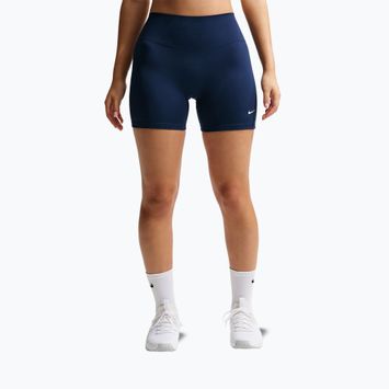 Pantaloncini da allenamento da donna Nike One midnight navy/white