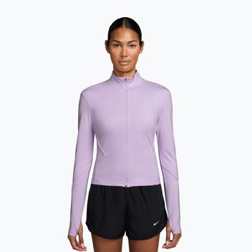 Felpa da running donna Nike Swift Dri-Fit Full Zip Mid-Layer violet mist