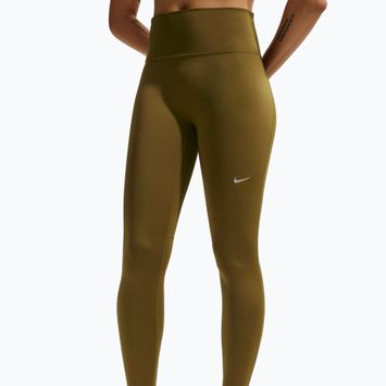 Leggings running donna Nike Tempo High-Waisted 7/8 olive flak