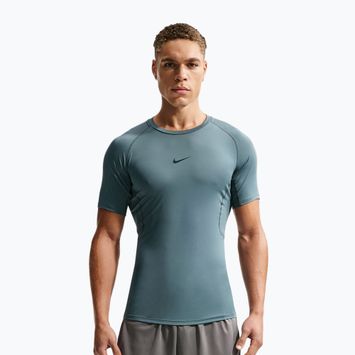 Maglietta da allenamento da uomo Nike Pro Dri-Fit Tight Fitness mineral slate/black