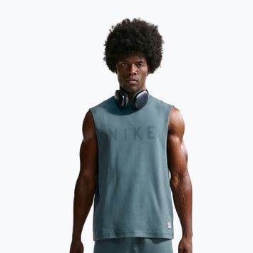 Maglietta da allenamento da uomo Nike Athletic Club Dri-Fit mineral slate/mineral slate