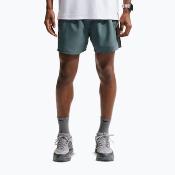 Pantaloncini da corsa da uomo Nike Miler Dri-Fit 2in1 5" mineral slate