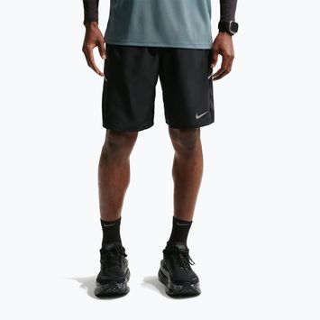 Pantaloncini da corsa da uomo Nike Miler Dri-Fit 9" black/black