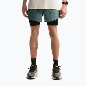 Pantaloni corti da uomo Nike Stride Dri-Fit foderati 5" mineral slate
