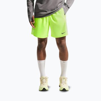 Pantaloncini da corsa da uomo Nike Miler Dri-Fit 2in1 7" volt ice/barely volt