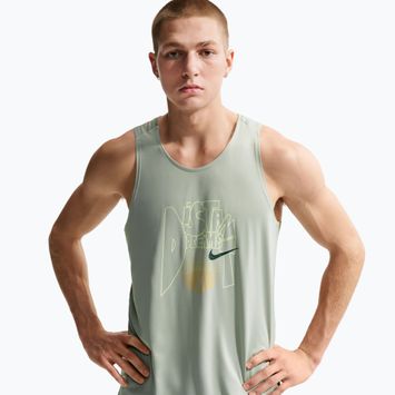 Maglietta da corsa da uomo Nike Stride Dri-Fit ADV jade horizon/linen