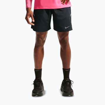 Pantaloncini da uomo Nike Miler Dri-Fit 7" black/black