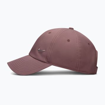 Cappellino con visiera Nike Dri-Fit Club Unstructured Metal Swoosh tattoo/metallic silver