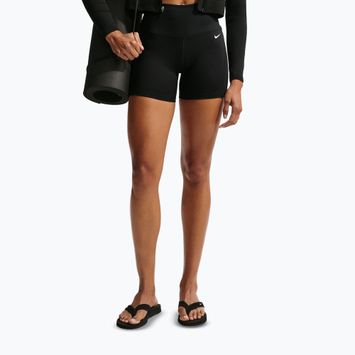 Pantaloncini da donna Nike One High Waisted Biker 5" black/black/white