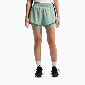 Pantaloncini da donna Nike One Dri-Fit High-Waisted 3" 2In1 steam/white
