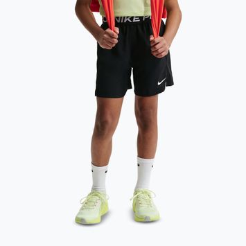 Pantaloncini per bambini Nike Pro Dri-Fit black/white
